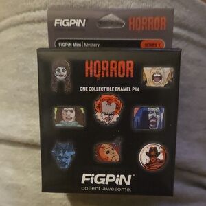 1 . FiGPiN Horror Enamel Pin Set Blind Mystery Pin.